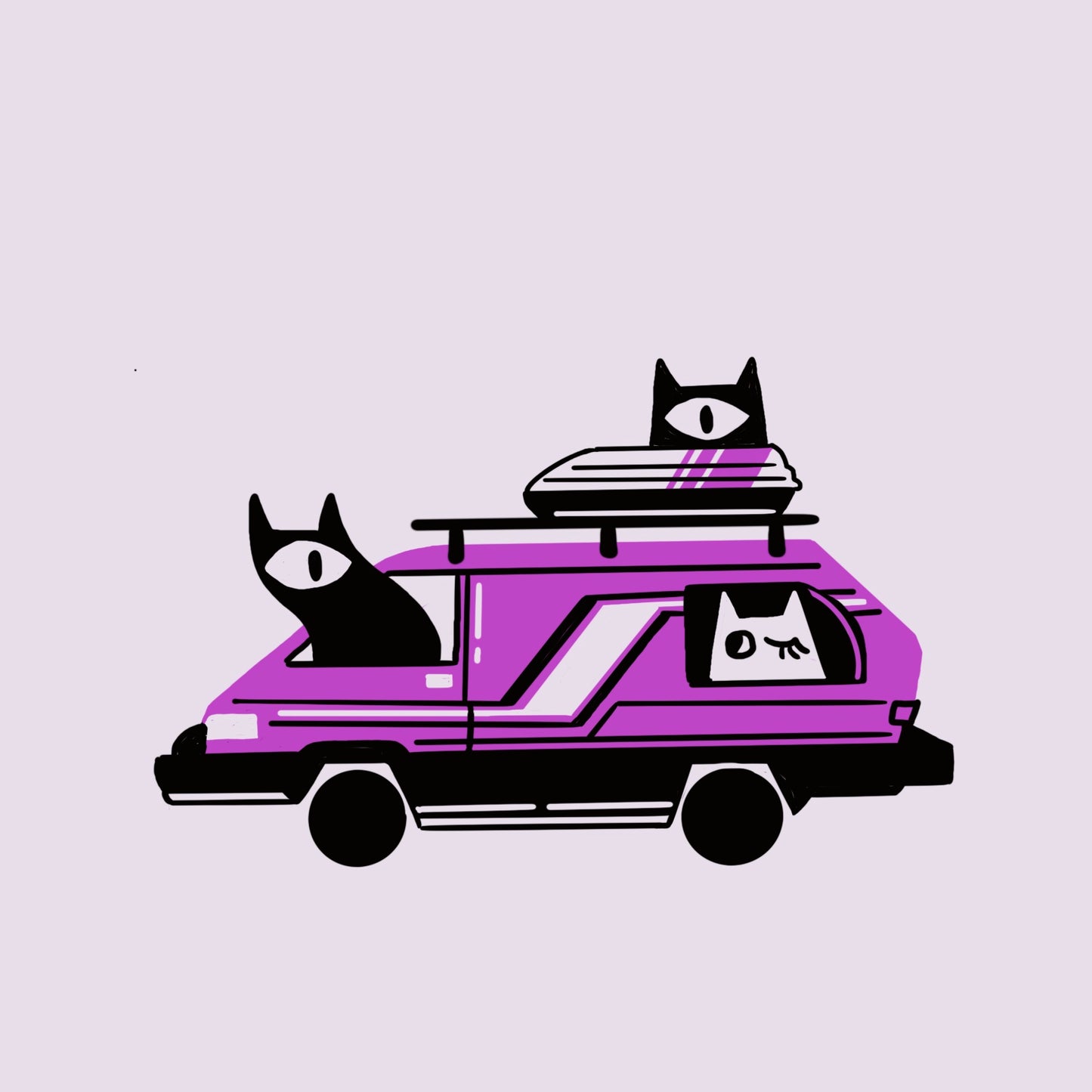 Van Time 4 x 4 Mini Prints