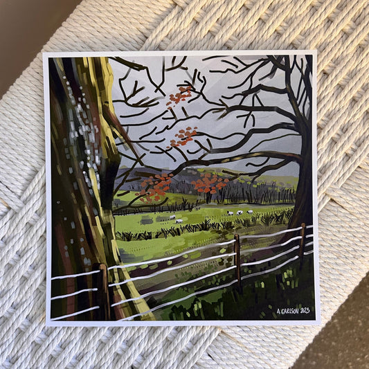 Landscape - Wales 8x8 Print