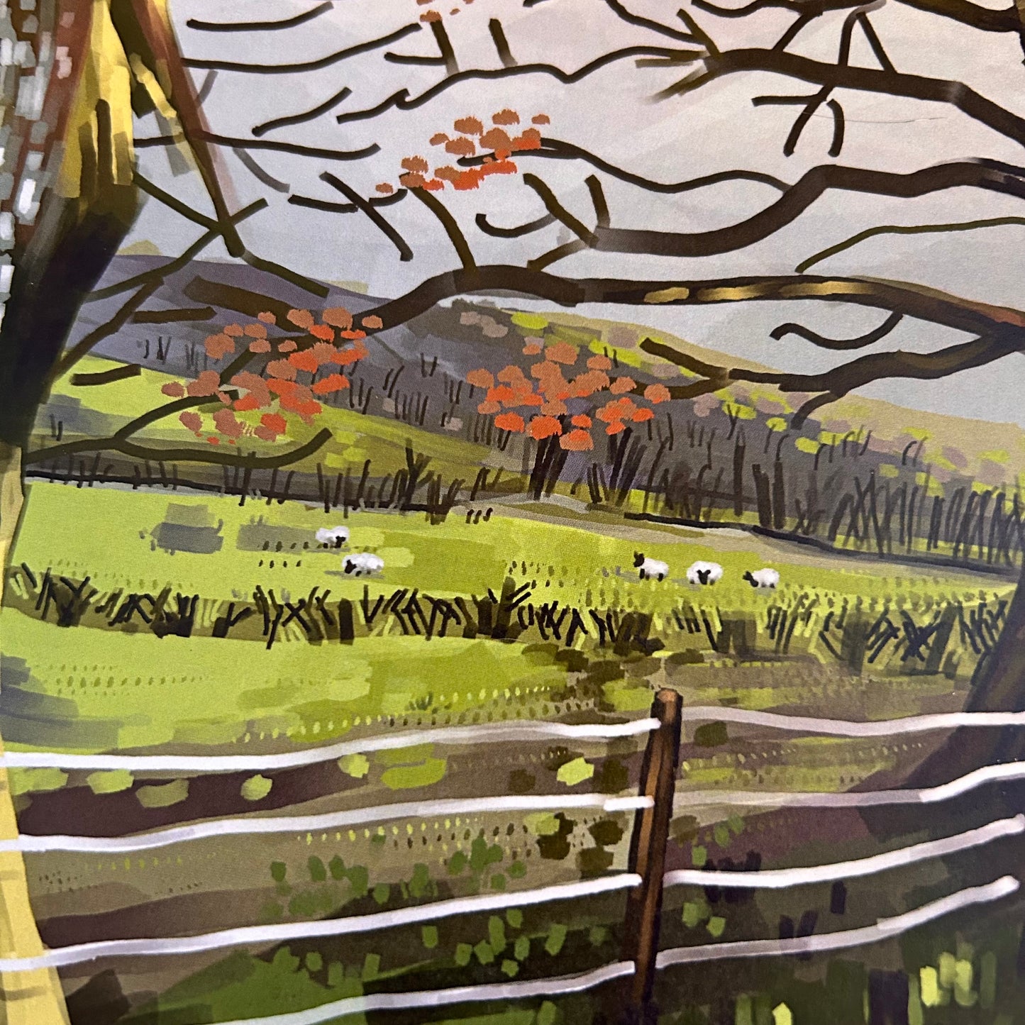 Landscape - Wales 8x8 Print