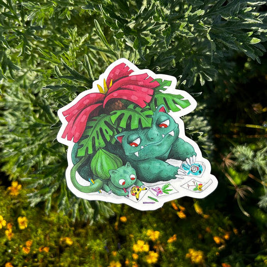 Venusaur Vinyl Sticker