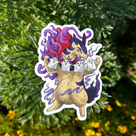 Hisuian Typhlosion Vinyl Sticker