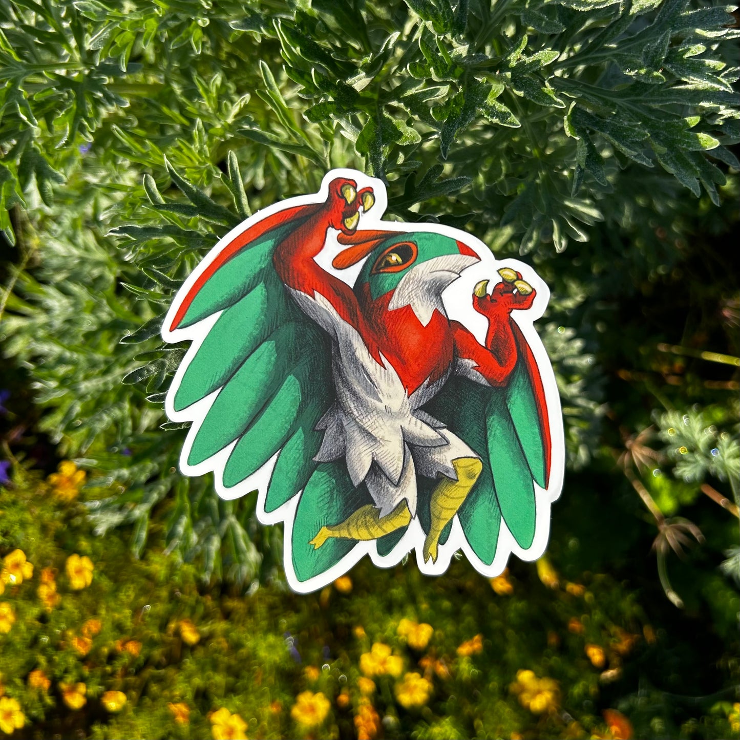 Hawlucha Vinyl Sticker