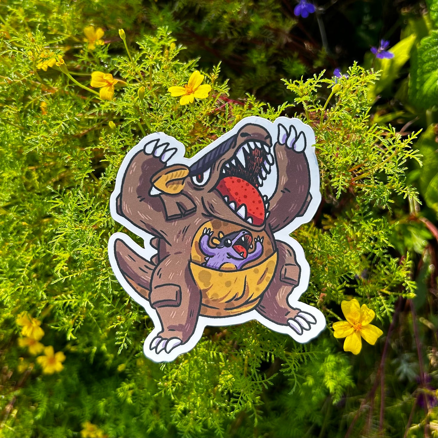 Kangaskhan Vinyl Sticker