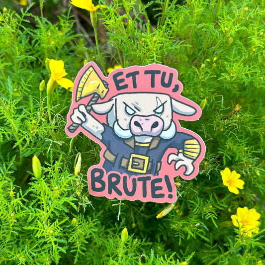Piglin Brute Vinyl Sticker