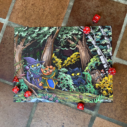 A Stroll Through Mirkwood 8x10 Print