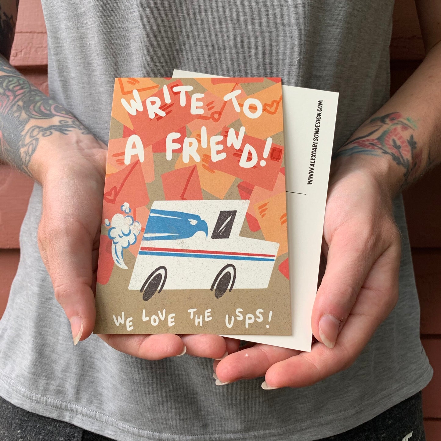 SAVE THE USPS Postcard, single or pack of 5