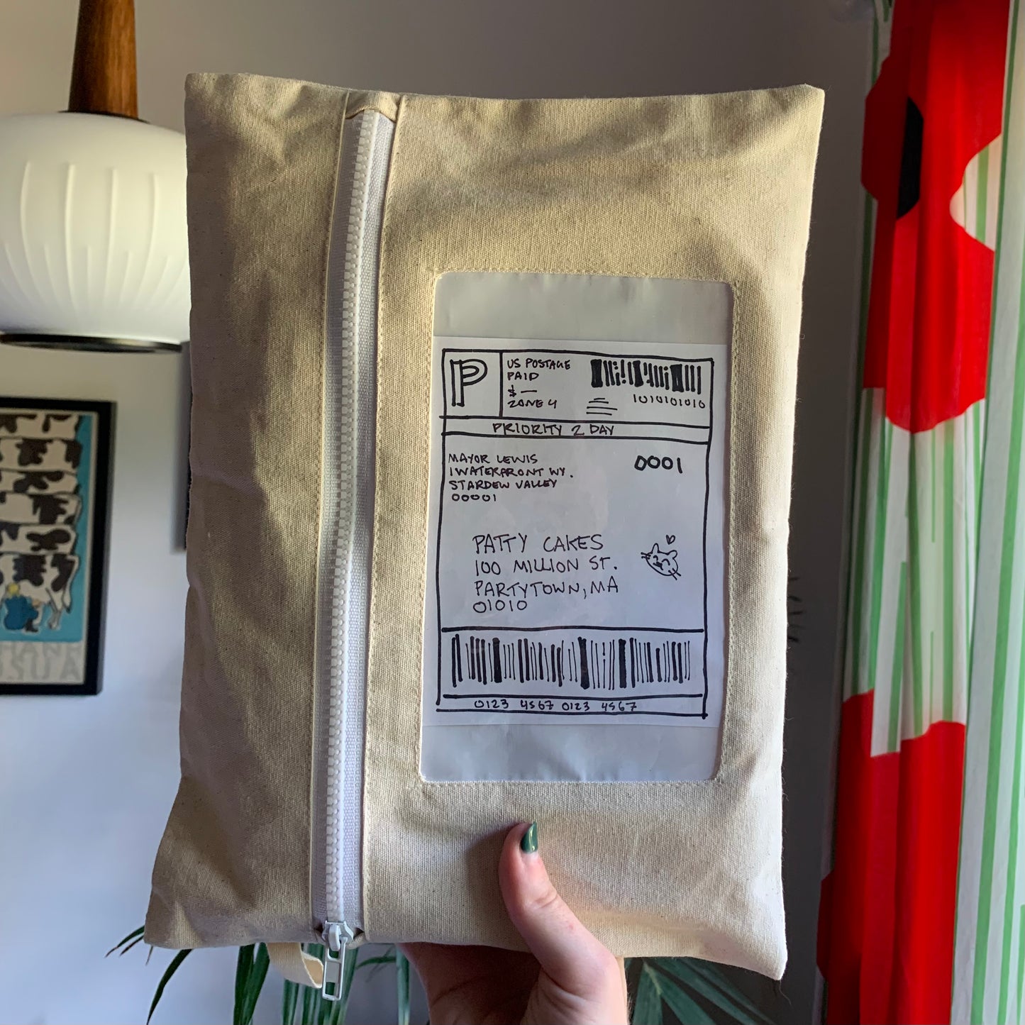 Reusable Cotton Mailer