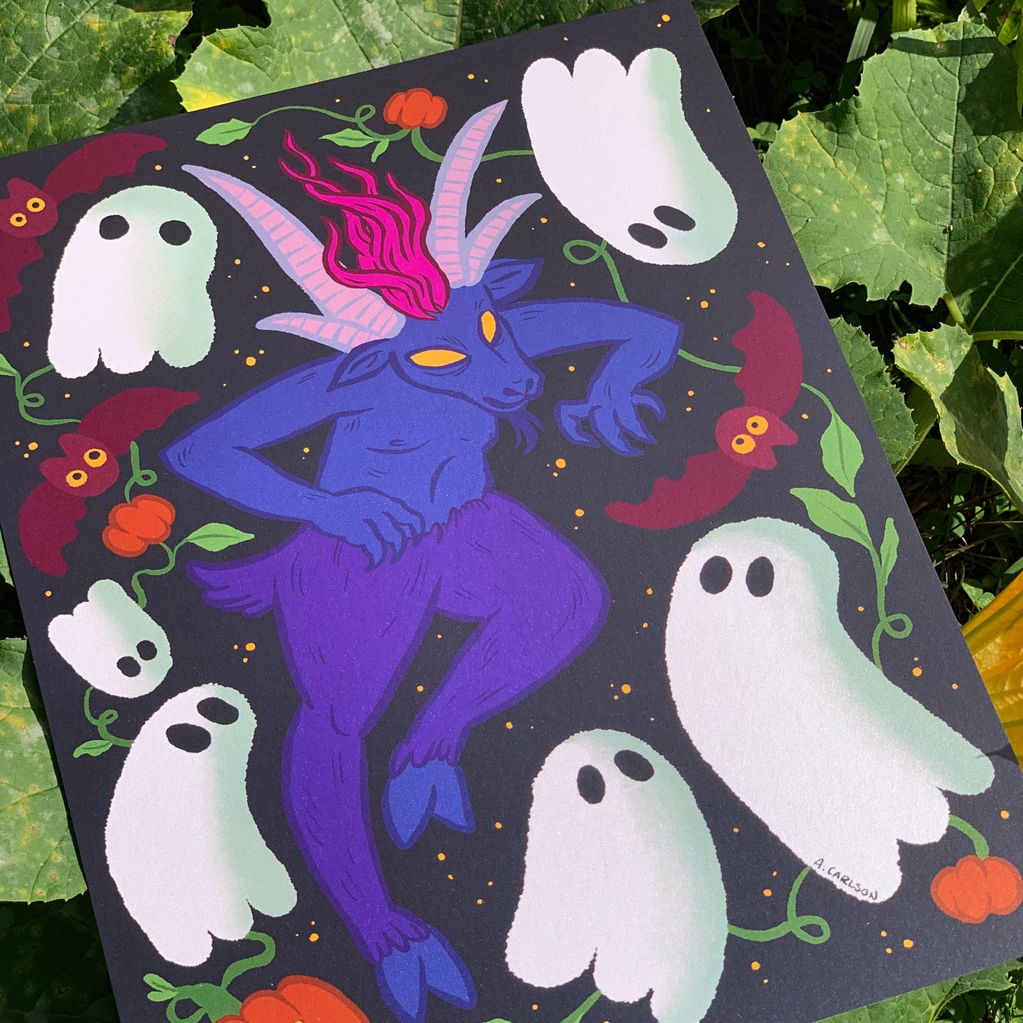 Baphomet Pearlized 8x10 Print