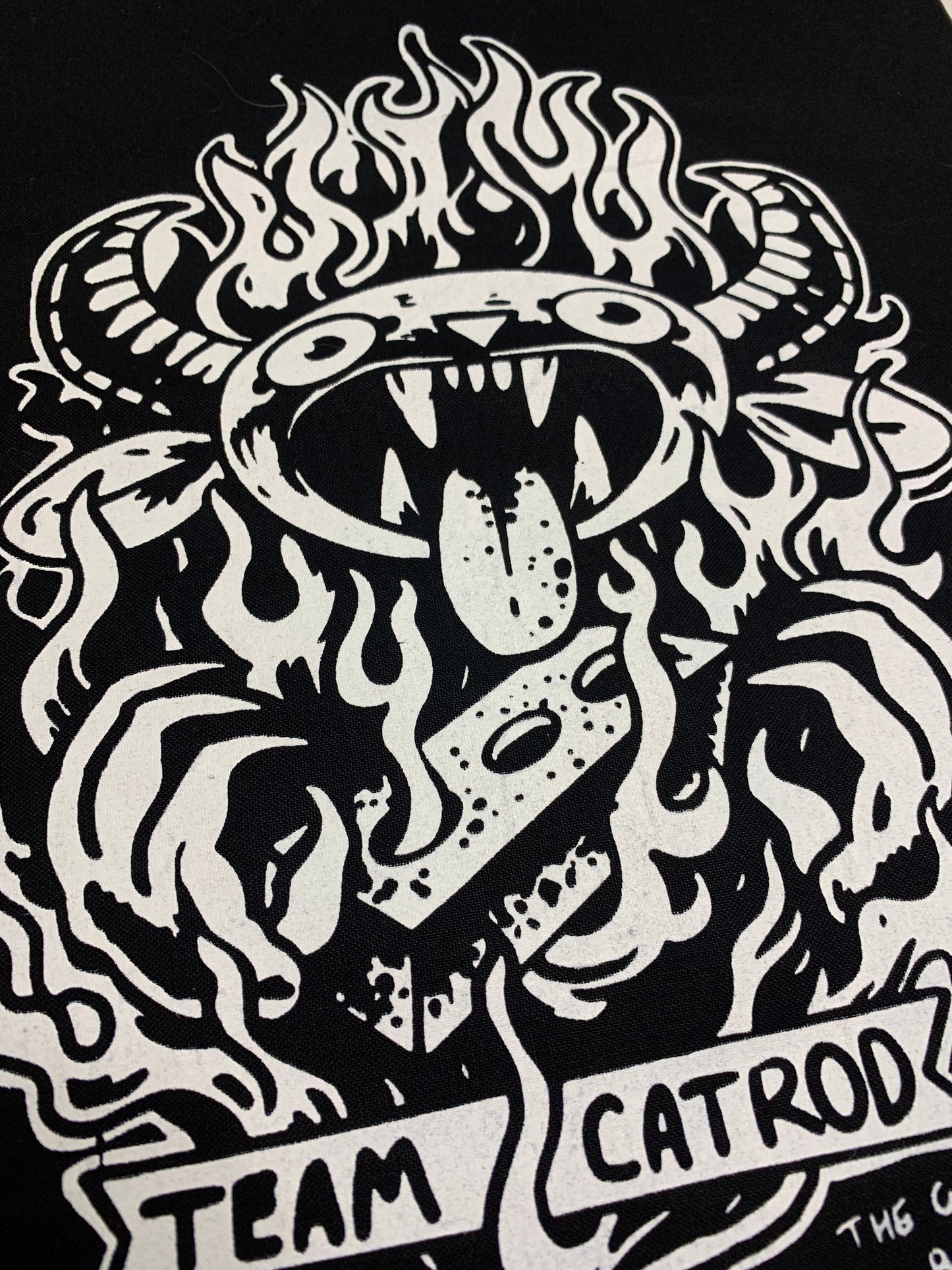 TEAM CATROD large fabric patch