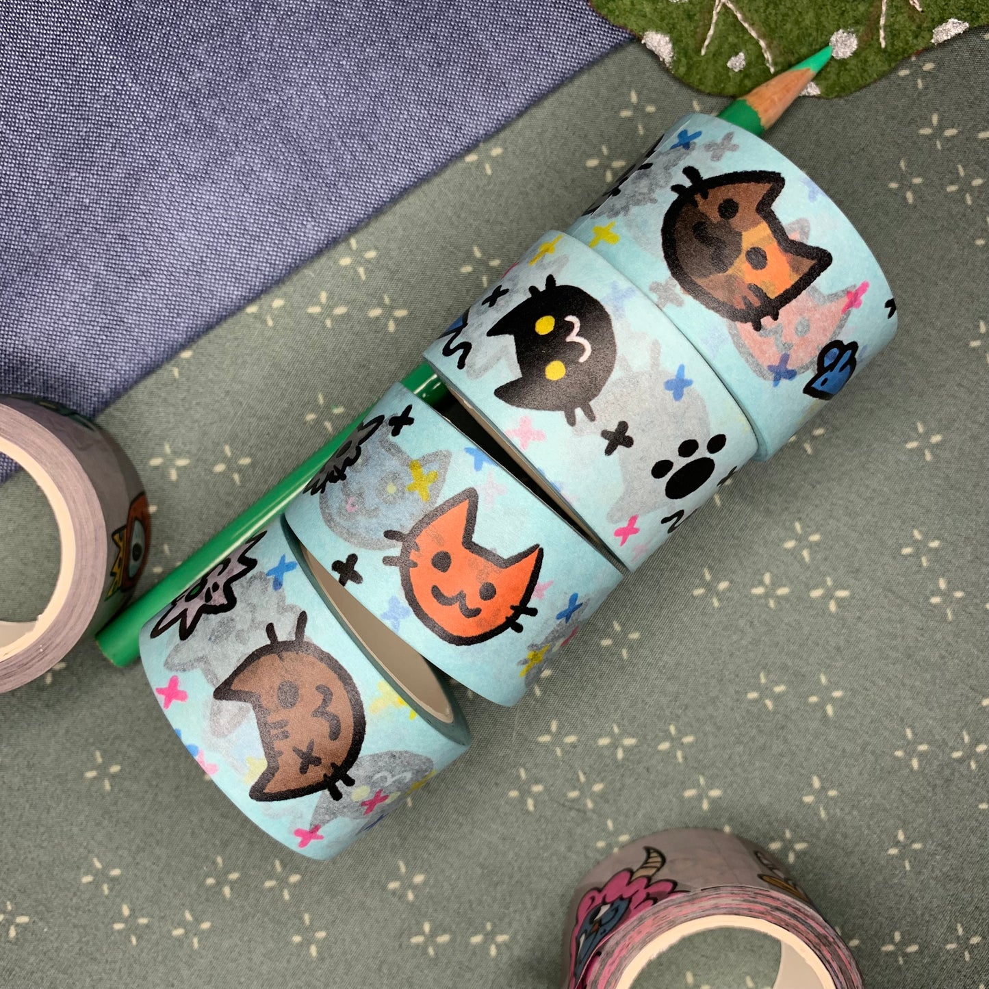 Cats-a-Plenty Washi Tape