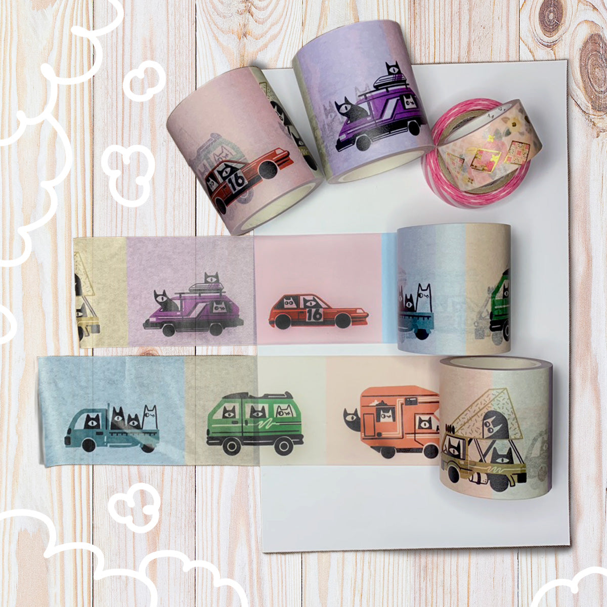 Van-Cat's Extra Wide Washi Tape