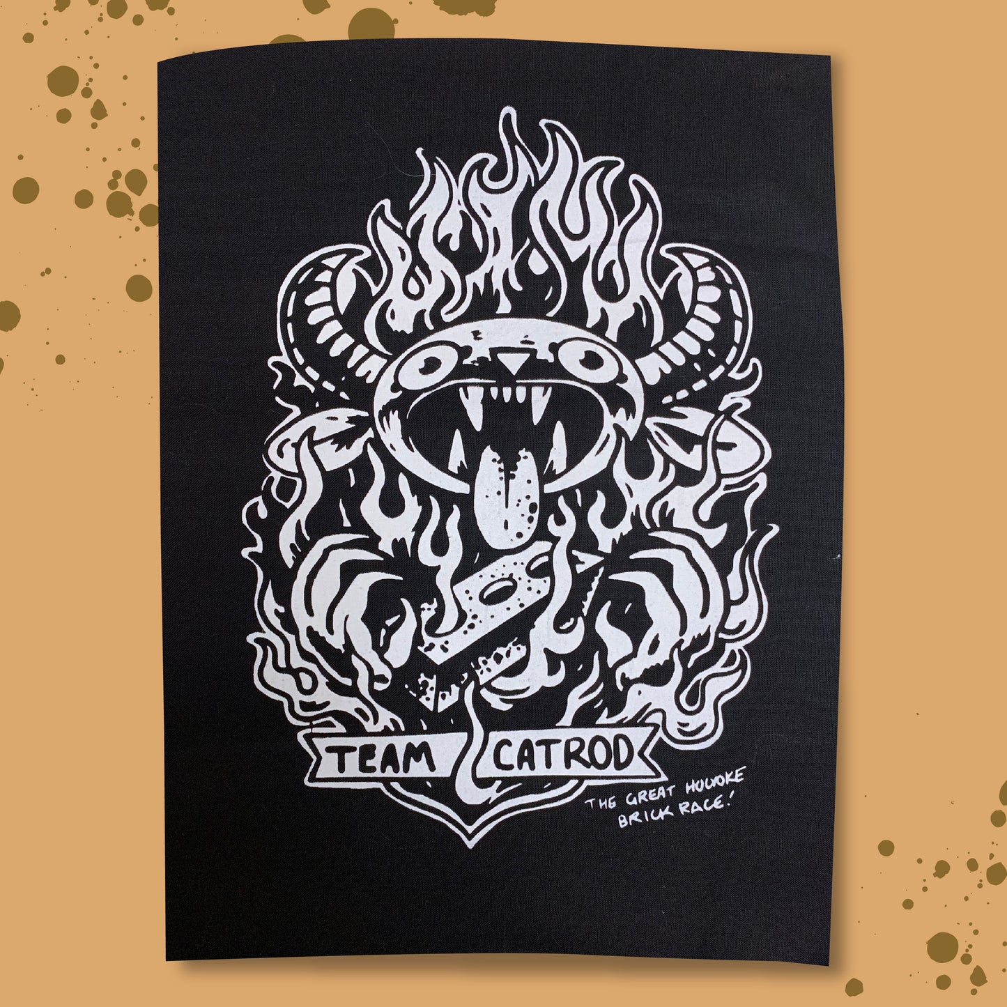 TEAM CATROD large fabric patch