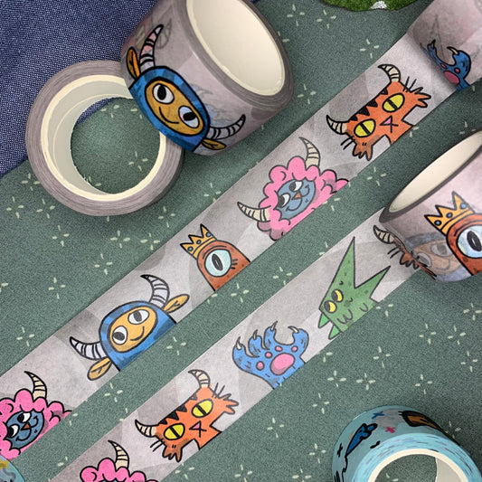 Monster March Washi Tape
