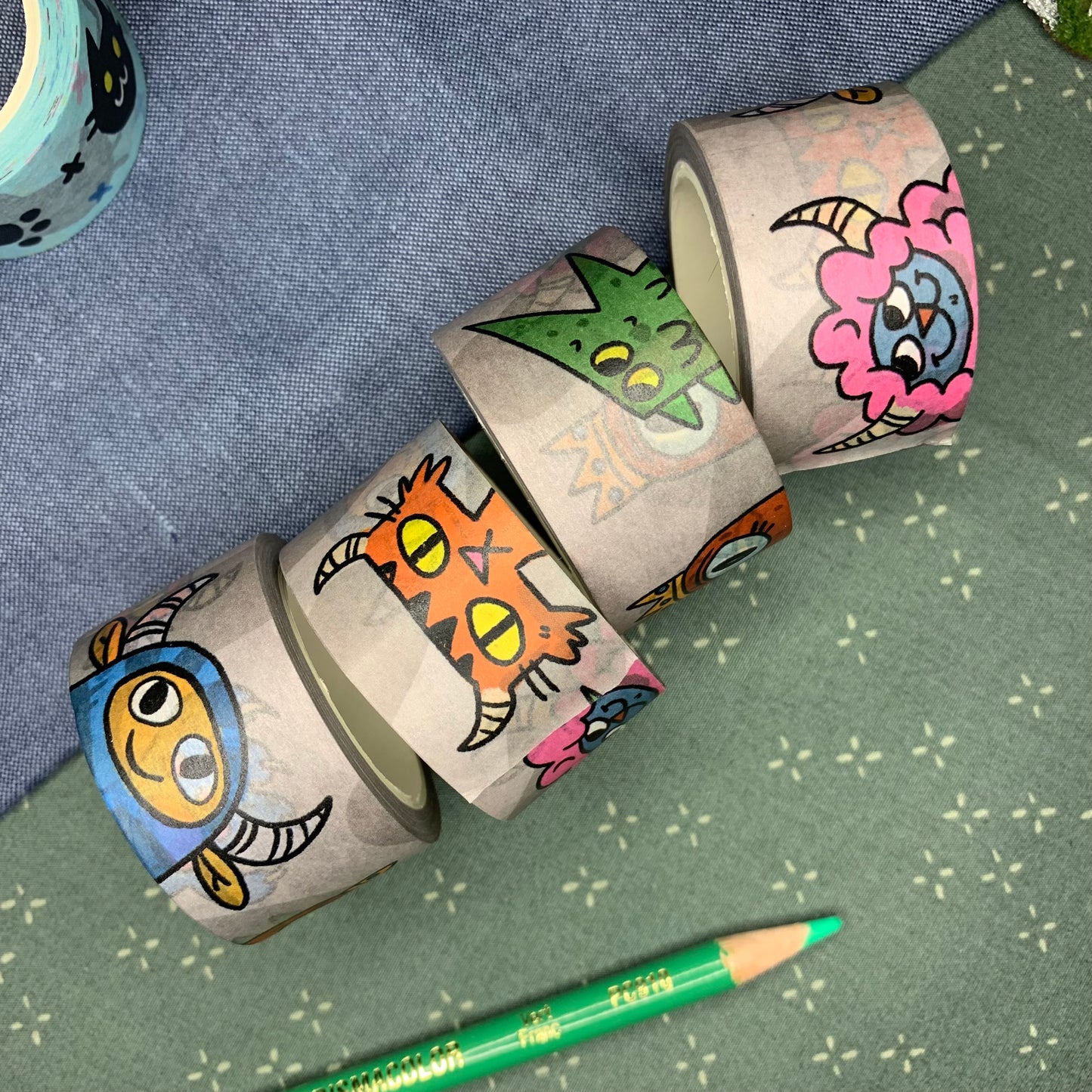 Monster March Washi Tape